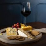 Bouchon Restaurant - image of cheese and wine